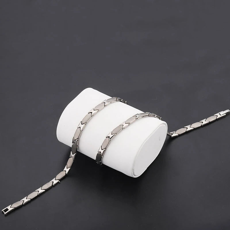 Minimalist Positve Energy Healthy Necklace PURE Titanium Magnetic Chain Best Gift to Her Jewelry