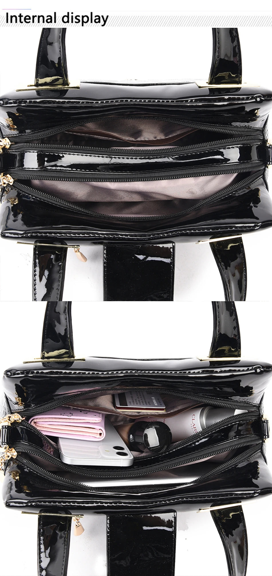 Luxury Designer Handbag Brand Crossbody Bags For Women 2026 New Crocodile Pattern Leather Shoulder Bags Casual Tote Bag Bolsos