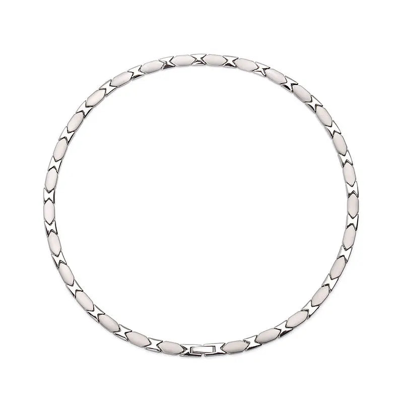 Minimalist Positve Energy Healthy Necklace PURE Titanium Magnetic Chain Best Gift to Her Jewelry