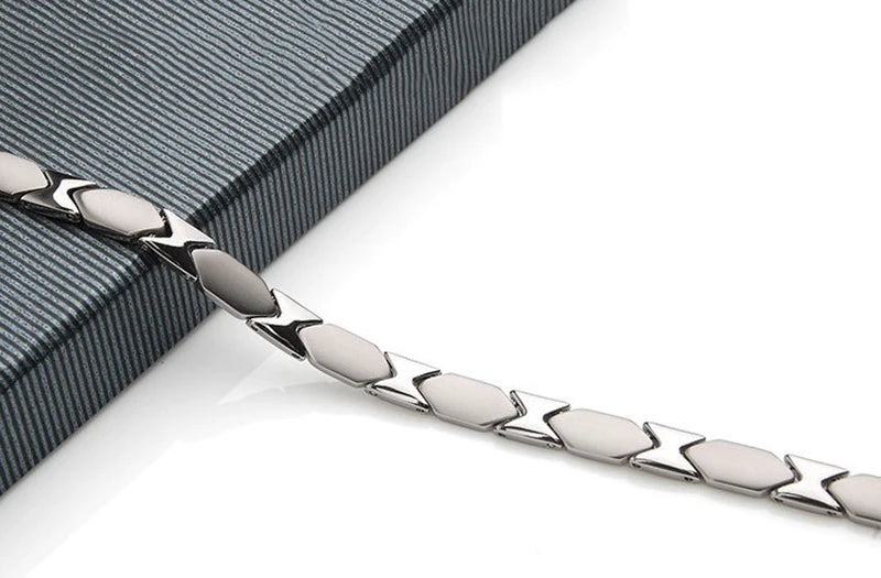 Minimalist Positve Energy Healthy Necklace PURE Titanium Magnetic Chain Best Gift to Her Jewelry