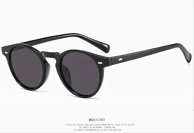 2024 Round Sunglasses Men Brand  Vintage Small Sun Glasses Ladies Glasses Women  Luxury Designer Eyeglasses UV400