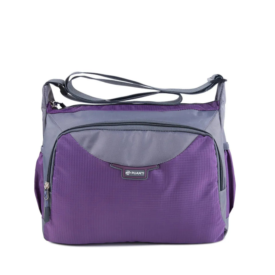 Fashion Women Crossbody Bag Shoulder Bag Casual Nylon Messenger Bag Multilayer Female Bolsos Sac A Main Shopping Travel Handbag