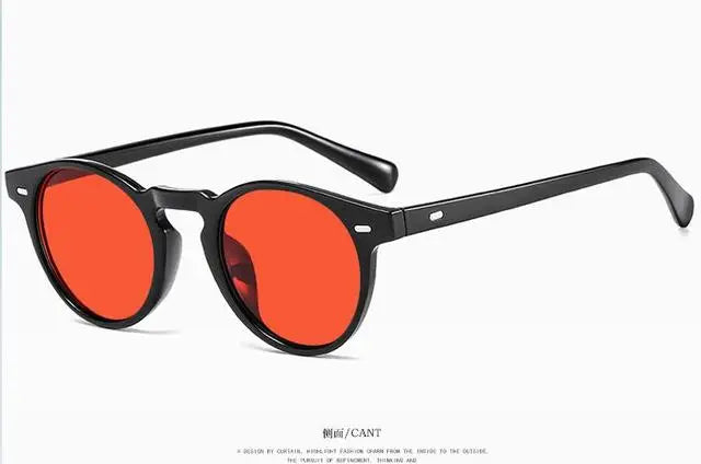 2024 Round Sunglasses Men Brand  Vintage Small Sun Glasses Ladies Glasses Women  Luxury Designer Eyeglasses UV400