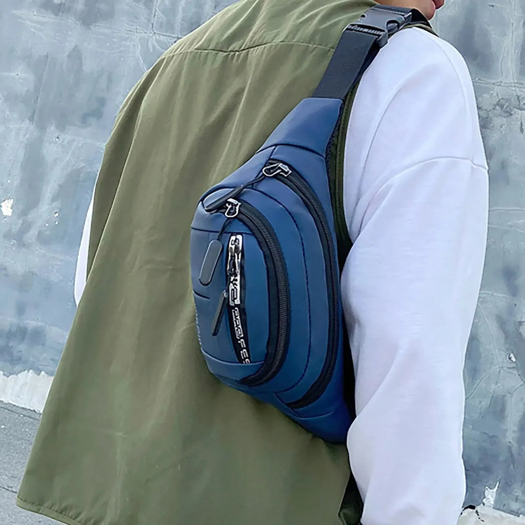 Crossbody Chest Bag Handbags Waistpack Casual Chest Bags For Women And Men Simple Sports Waist Bags Fashion Outdoor Shoulder Bag