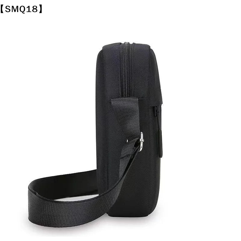 Men's And Women's Single-Shoulder Bags Crossbody Bags Solid-Colored Single-Shoulder Small Bag Lightweight Mobile Phone Bags【SMQ】