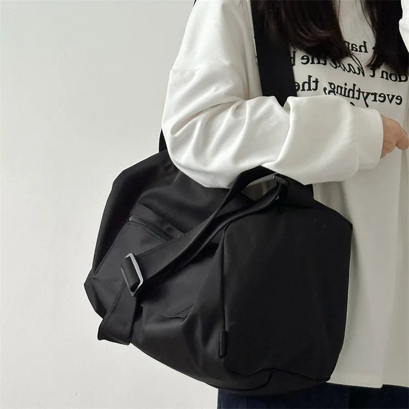Large Crossbody Travel Tote Bags for Women 2024 Canvas Shoulder Messenger Bag Sports Yoga Satchels Fashion Woman Handbag