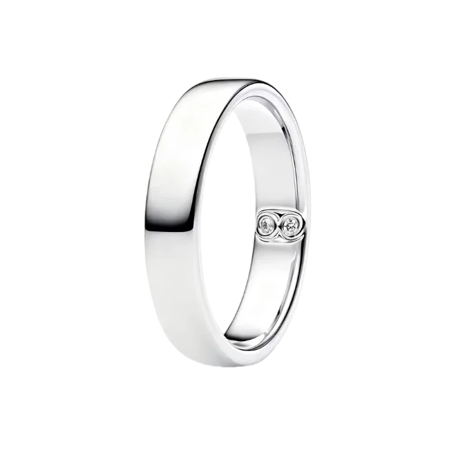 2026 Latest Multi Style Stackable Ring with Diamond Inlaid Love Peach Blossom Sun Moon Simple Ring Jewelry Women's Gift