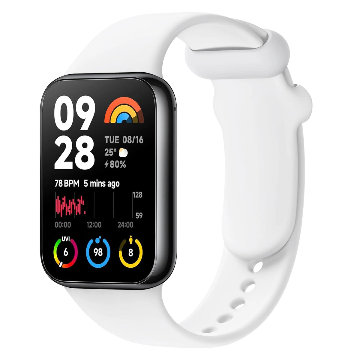 Silicone Strap For Xiaomi Mi Smart Band 8 /9 Replacement Sport Wristband For Redmi Watch 4 Bracelet Accessories Correa