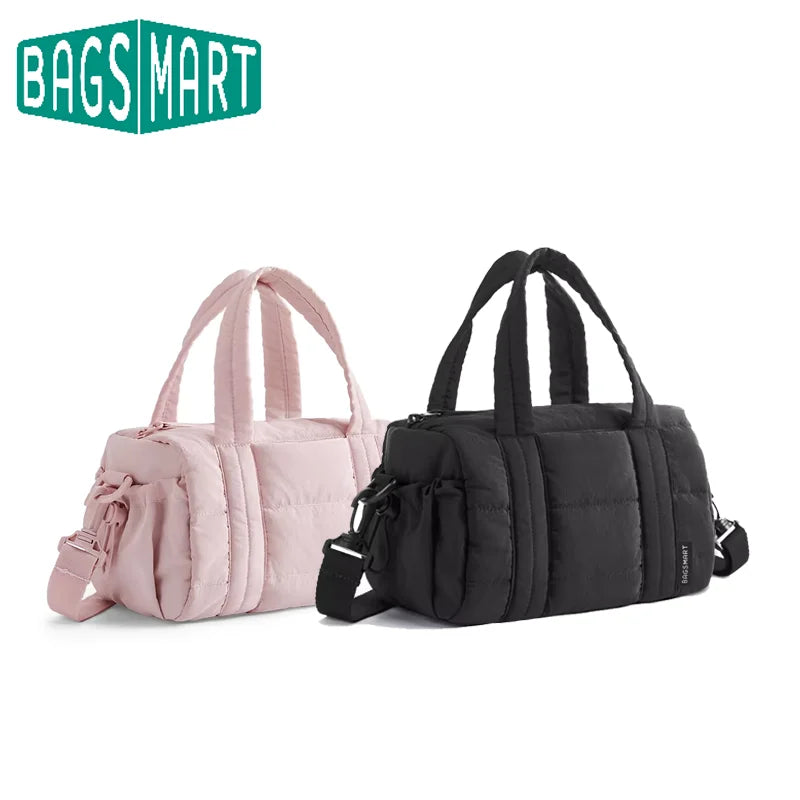 BAGSMART Casual Shoulder Bags Small Crossbody Bag for Women Portable Sport Travel Bag Multifunctional Lady Handbag