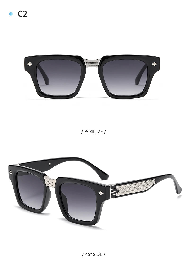 Hot Designer Fashion Unisex Women's Sunglasses Premium Retro Sunglasses Metal Glasses