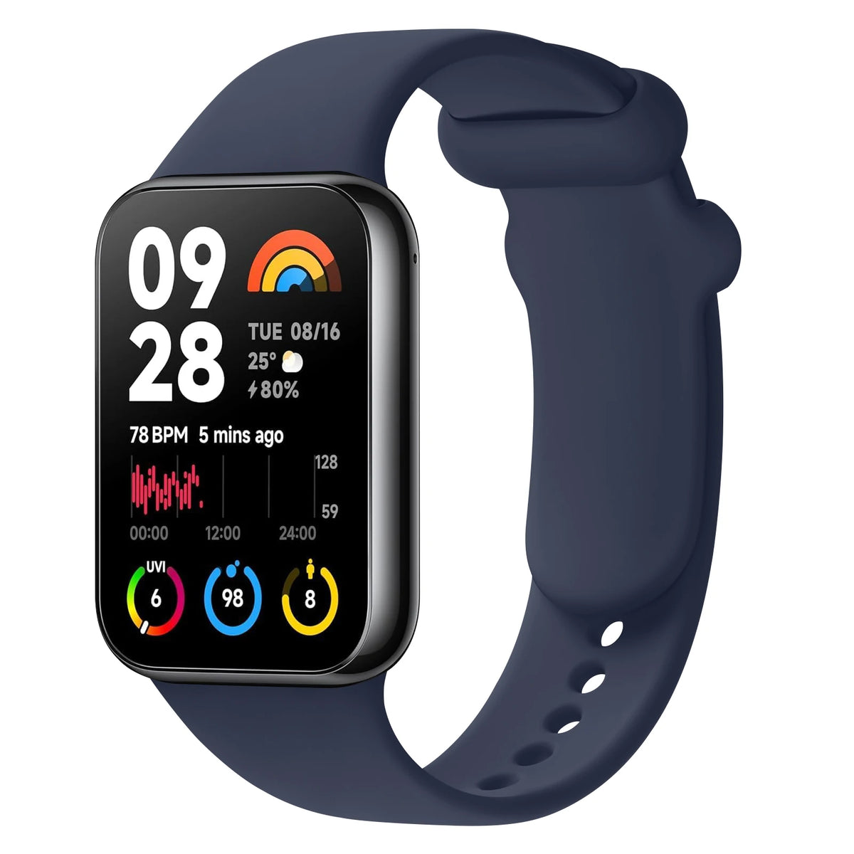 Silicone Strap For Xiaomi Mi Smart Band 8 /9 Replacement Sport Wristband For Redmi Watch 4 Bracelet Accessories Correa