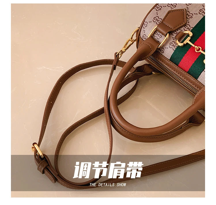High Fashion Leather Crossbody Bag For Women Shoulder Messenger Tote By Famous Designer Luxury Brand Elegant Mom' Bag