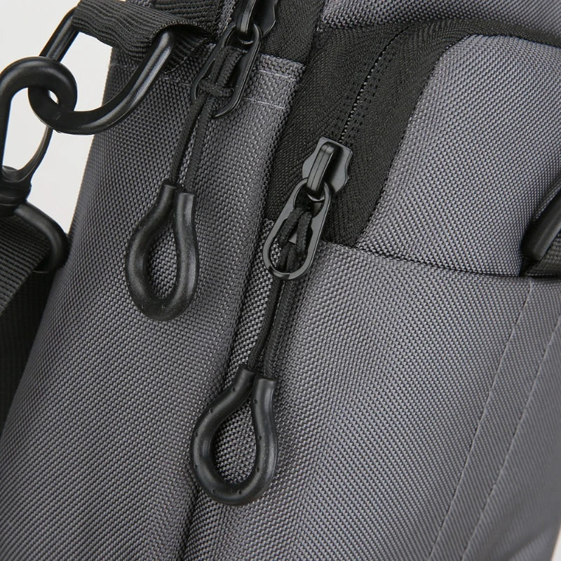 Men's Crossbody Bag Multi-Pocket Oxford Sling Shoulder Pouch Compact Travel Daily Commute Organizer for Phone Essentials
