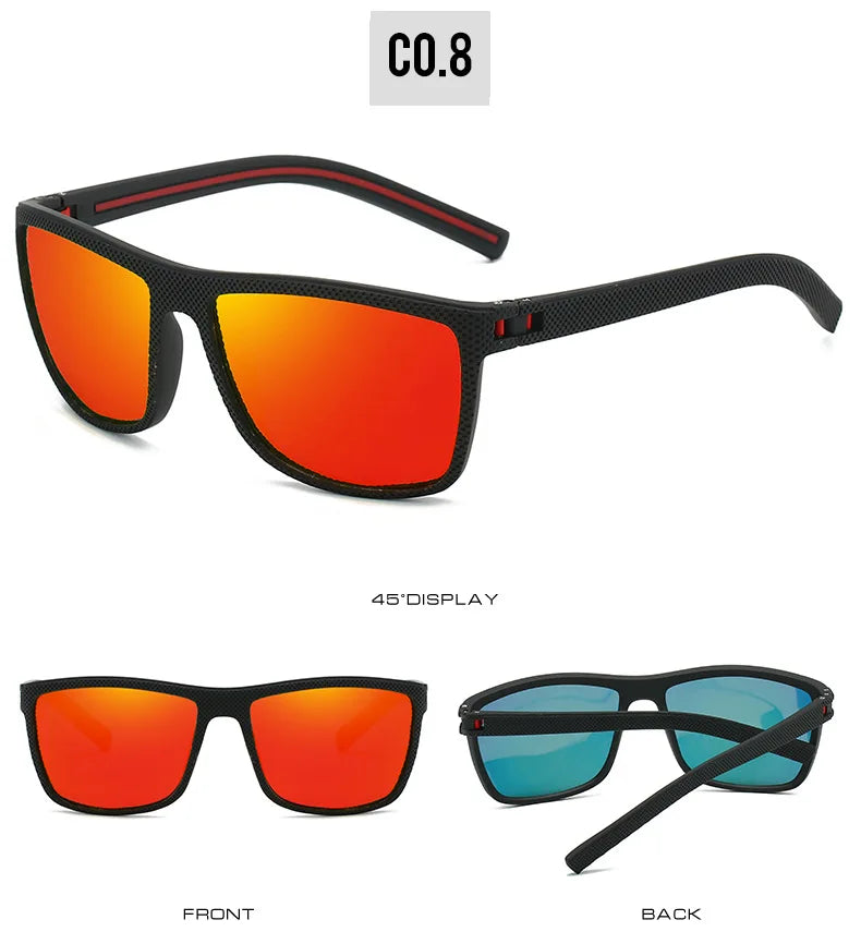 Premium Polarized Sunglasses for Men Women Sports Outdoor Coating Reflective Cycling Fishing Hiking Glasses Driving