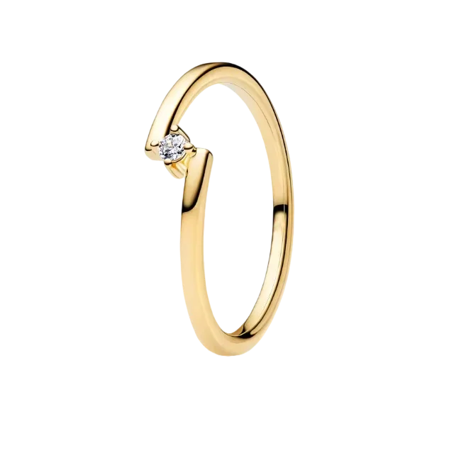 2026 Latest Multi Style Stackable Ring with Diamond Inlaid Love Peach Blossom Sun Moon Simple Ring Jewelry Women's Gift