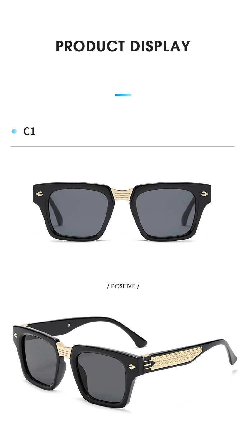Hot Designer Fashion Unisex Women's Sunglasses Premium Retro Sunglasses Metal Glasses