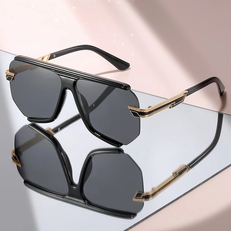 Sleek Oversized Pilot Sunglasses With Premium Metal Detailing Designed For Effortless Daily Style And Refined Outdoor