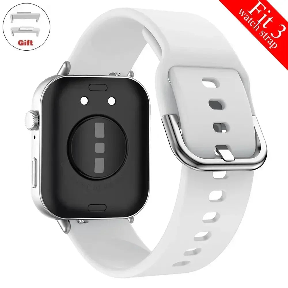 Sport Band For Huawei Watch FIT 4 pro Strap smart Wrist watchband metal Buckle Silicone bracelet HUAWEI watch fit 4 3 Accessorie