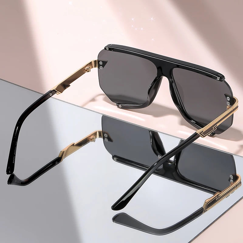Sleek Oversized Pilot Sunglasses With Premium Metal Detailing Designed For Effortless Daily Style And Refined Outdoor