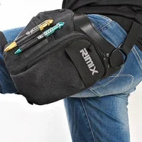 Men's Univesial Thigh Crossbody Bags Retro Fashion Outdoor Sports Belt Leg Bag Motorcycle Waterproof Canvas Waist Pack