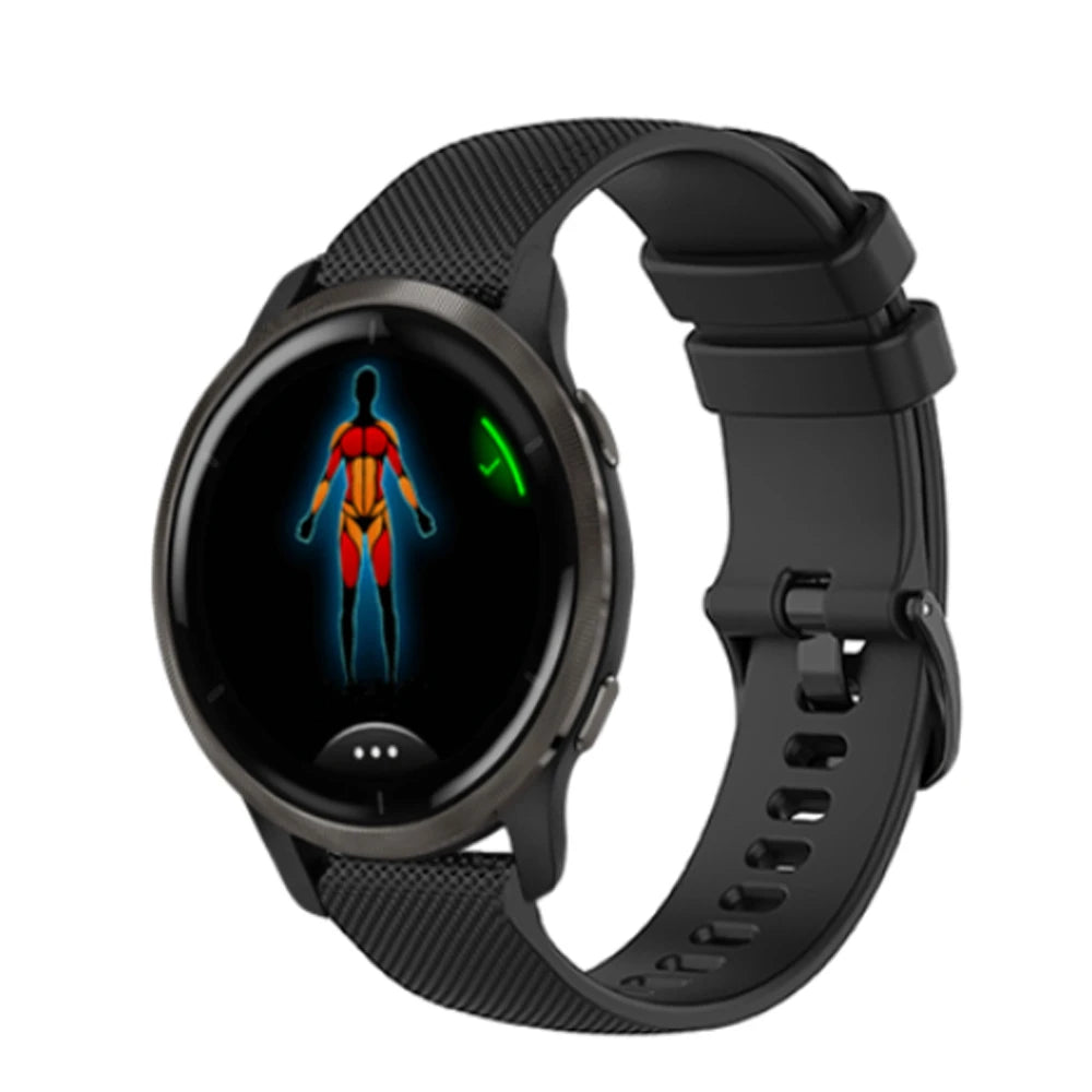 Smart Watch Band For Garmin Venu SQ 2s 3s 2 Plus/Forerunner 255s 265s 255 55 245 645 Vivoactive 3 4 4s 5 Silicone Bracelet Strap