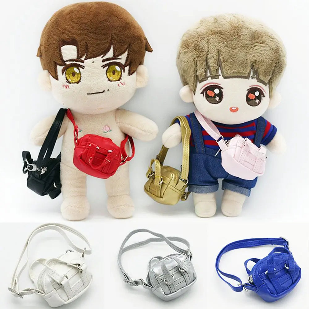 Cute Mini Handmade Doll Crossbody Bag For 1/6 1/8 BJD Handbag Shoulder Bags