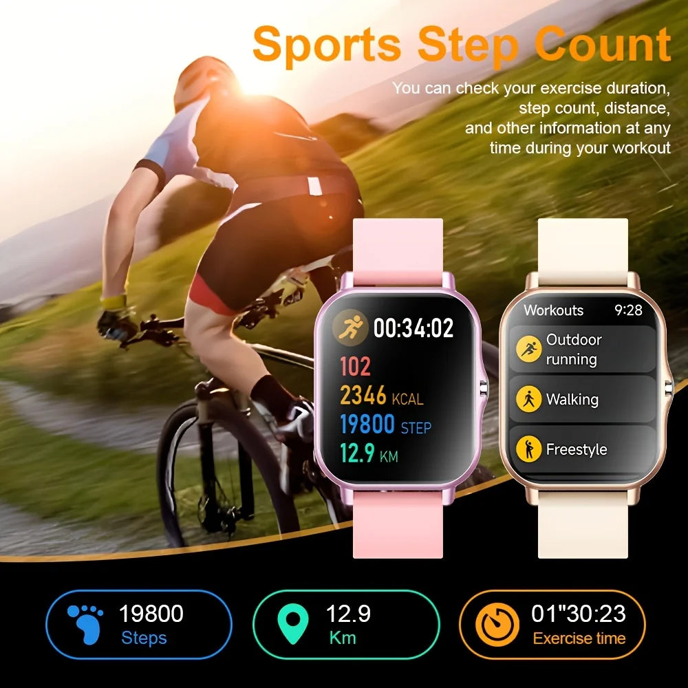 2026 New Smartwatch, Stylish And Sporty Designfor Men & Women, USB Charging, Call/Answer Calls, Halloween & Christmas Fun Gift,
