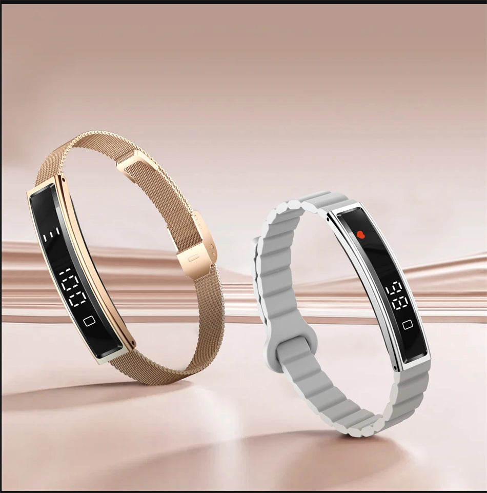 Health Smart Band Fitness Tracker Smartwatch with Heart Rate Blood Oxygen Sleep Monitor Waterproof Pedometer Watch for Women Men