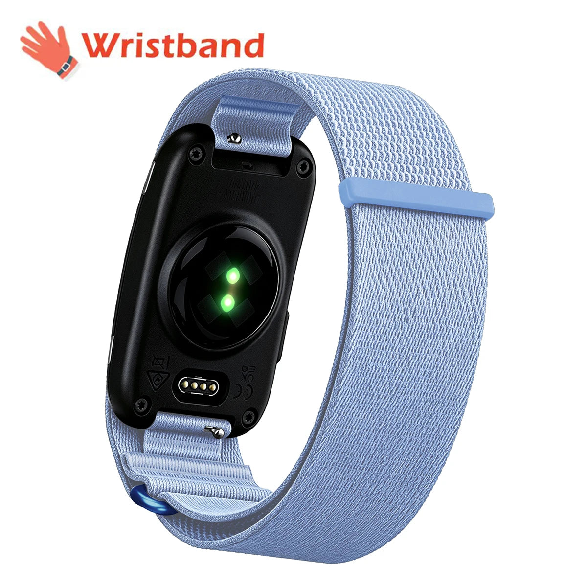 For Garmin CIRQA Smart Band Bicep Armband Sport Fitness Tracker Nylon Woven Breathable Watch Band Adjustable Wrist Loop Strap