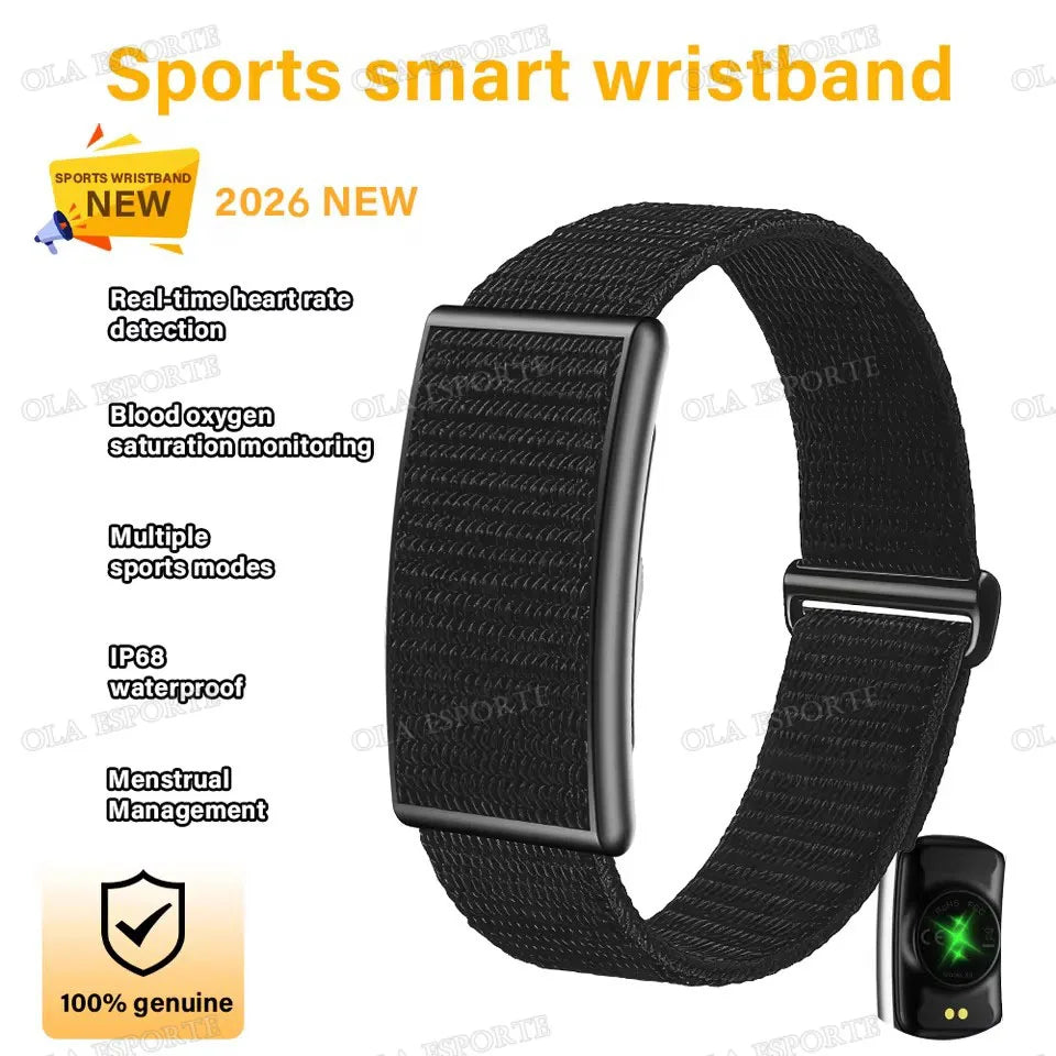 Smart Wristband Thin and Light Without Screen All Day Health Monitoring 128+ Sports Modes Waterproof Smart Bracelet Watch F107