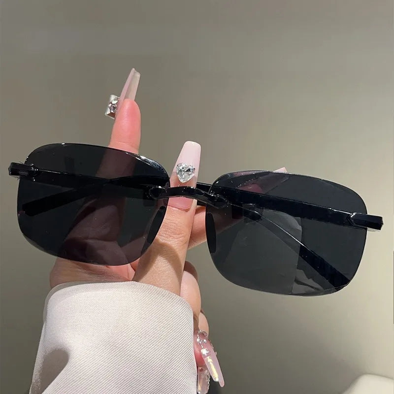 Sunglasses for Men High-end and Fashionable UV Resistant Sunglasses Frameless and Trimmed for Women Sunglasses