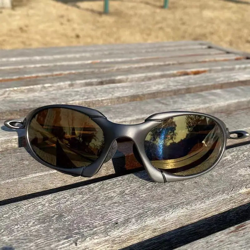 2025 Premium Metal Frame Polarized Sunglasses, Cycling Fishing Multi-Sport Eyewear, Anti-Glare HD Vision, Outdoor Adventure Gear
