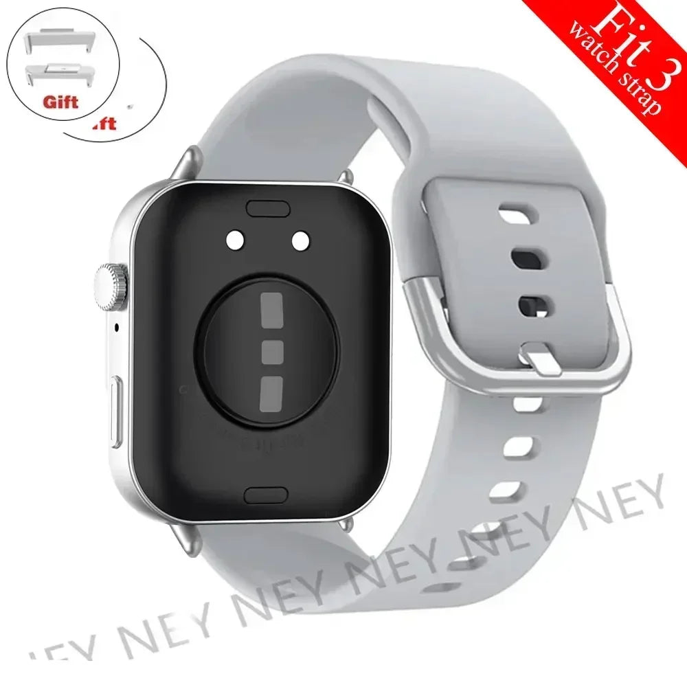 Sport Band For Huawei Watch FIT 4 pro Strap smart Wrist watchband metal Buckle Silicone bracelet HUAWEI watch fit 4 3 Accessorie