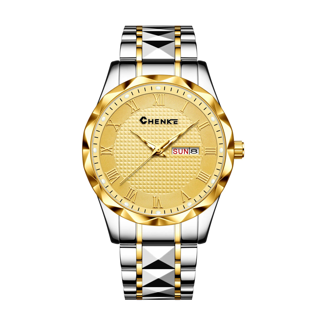 YaLaLuSi Stylish Men’s Bracelet Watch Casual Business and Elegant with Calendar and Clock – Perfect as a Gift