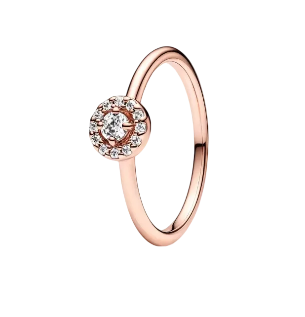 2026 Latest Multi Style Stackable Ring with Diamond Inlaid Love Peach Blossom Sun Moon Simple Ring Jewelry Women's Gift