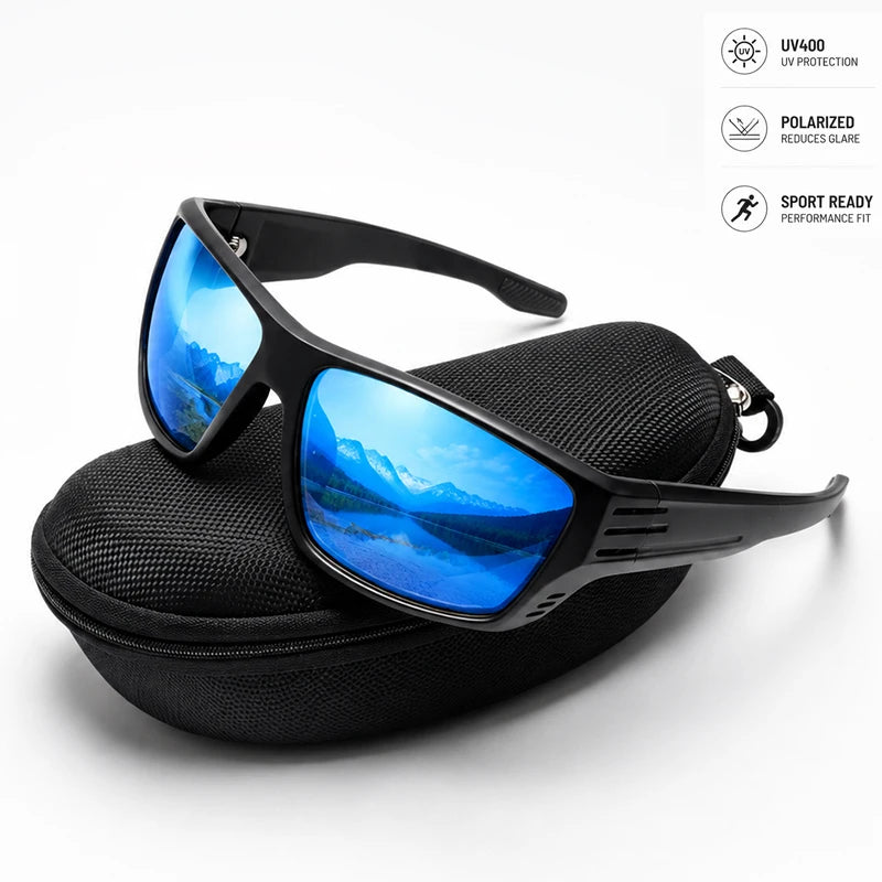 Luxury Polarized Sports Sunglasses for Men Women UV400 Protection Sunglasses in Gift-Ready Packaging Perfect for Driving Cycling