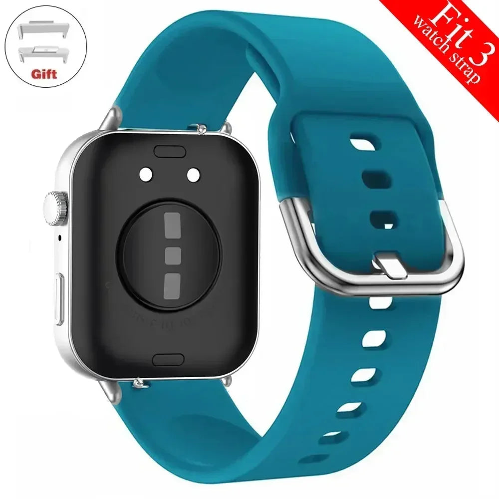Sport Band For Huawei Watch FIT 4 pro Strap smart Wrist watchband metal Buckle Silicone bracelet HUAWEI watch fit 4 3 Accessorie