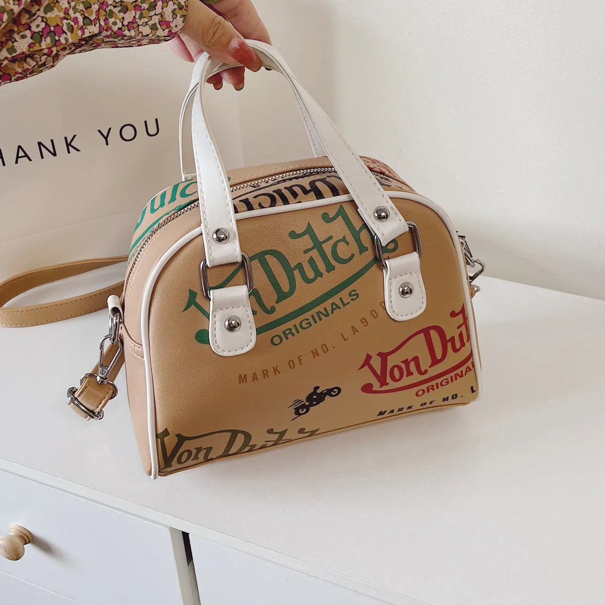 Large Capacity Crossbody Bag for Women Shoulder Bags Versatile Purse and Handbag Retro Designer Bags
