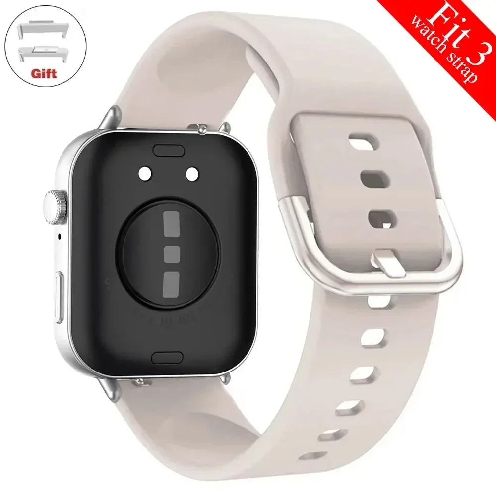 Sport Band For Huawei Watch FIT 4 pro Strap smart Wrist watchband metal Buckle Silicone bracelet HUAWEI watch fit 4 3 Accessorie
