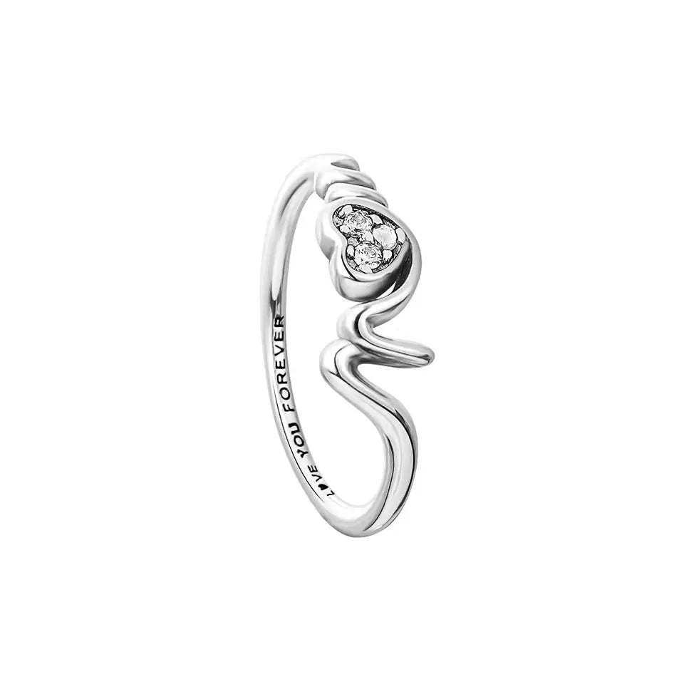 Classic Stackable Bowknot Rings for Women, Silver/Gold/Rose Gold Promise Rings, Fashion Wedding Engagement Band Jewelry Gift