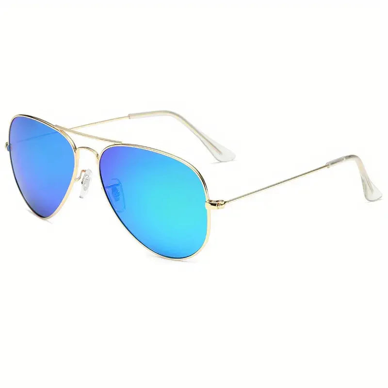 Classic Polarized Sunglasses with Fashionable Colored Lenses. Unisex Universal Design, Premium Feel. Case Not Included.