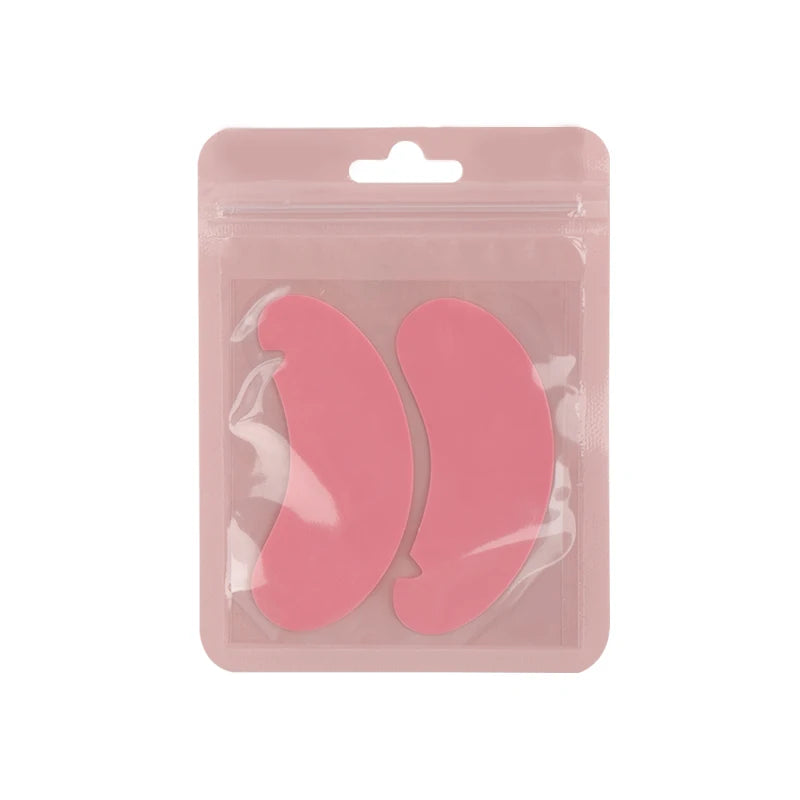 1 Pair New Reusable Eye Pads Silicone Stripe Lash Lift Eyelash Extension Hydrogel Patches Under Eye Gel Patch Makeup Tools