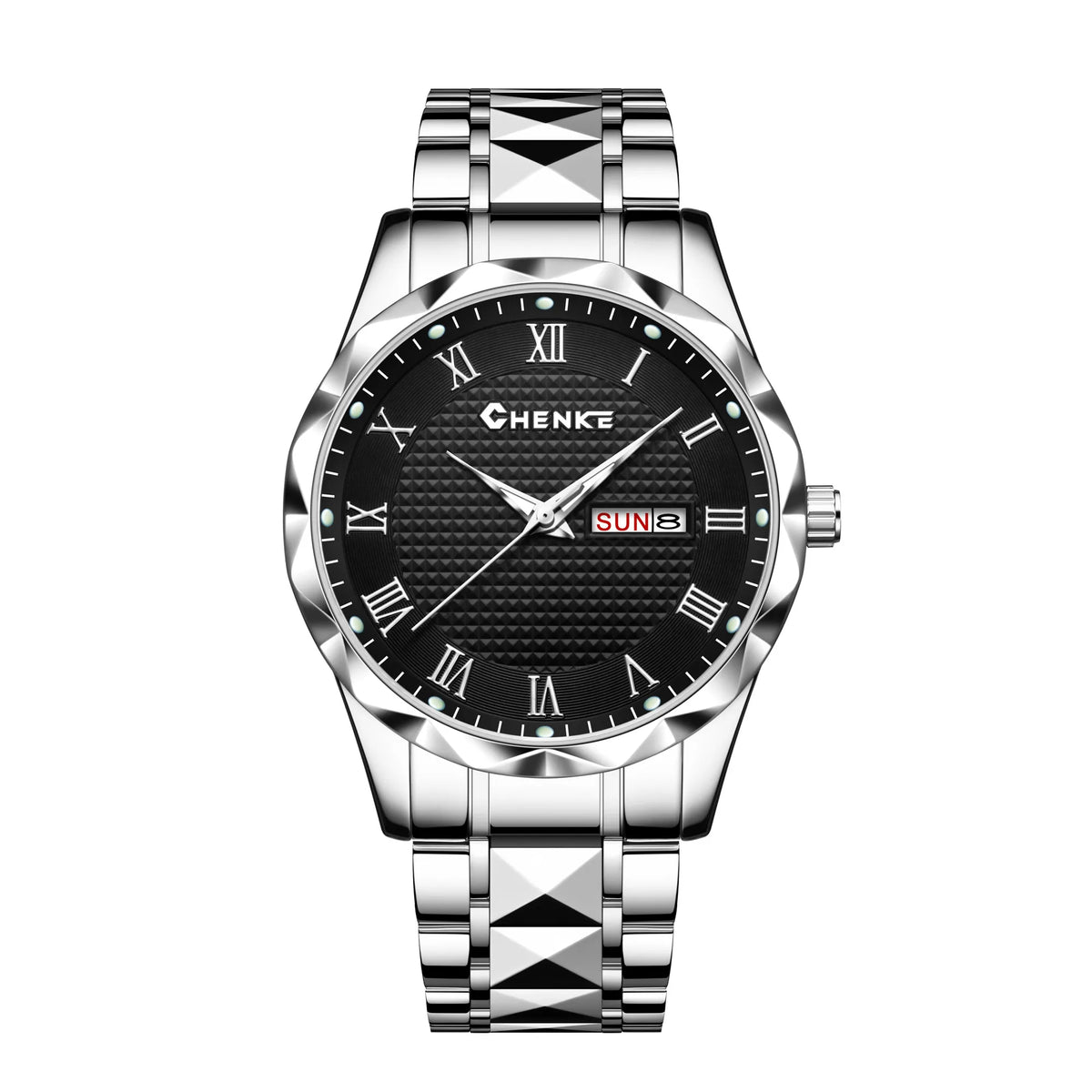 YaLaLuSi Stylish Men’s Bracelet Watch Casual Business and Elegant with Calendar and Clock – Perfect as a Gift