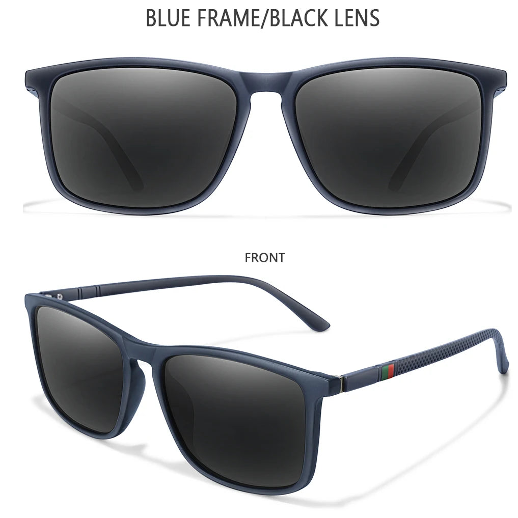 Luxury Square Vintage Polarized Cycling Sunglasses Men Women Fashion Travel Driving Fishing Sun Glasses Male Eyewear UV400