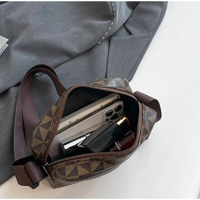 Creative Shark Mouth Crossbody Bag Simple Coin Purse Mobile Phone Bag Casual Fashion Crossbody Large Capacity Small Square Bag