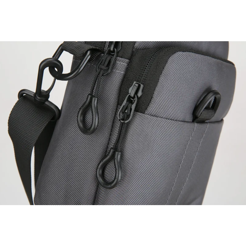 Men's Crossbody Bag Multi-Pocket Oxford Sling Shoulder Pouch Compact Travel Daily Commute Organizer for Phone Essentials