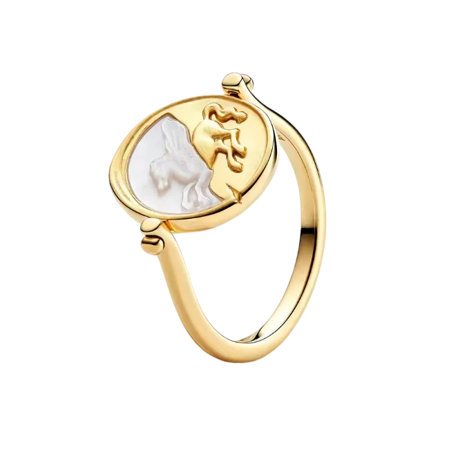 2026 Latest Multi Style Stackable Ring with Diamond Inlaid Love Peach Blossom Sun Moon Simple Ring Jewelry Women's Gift