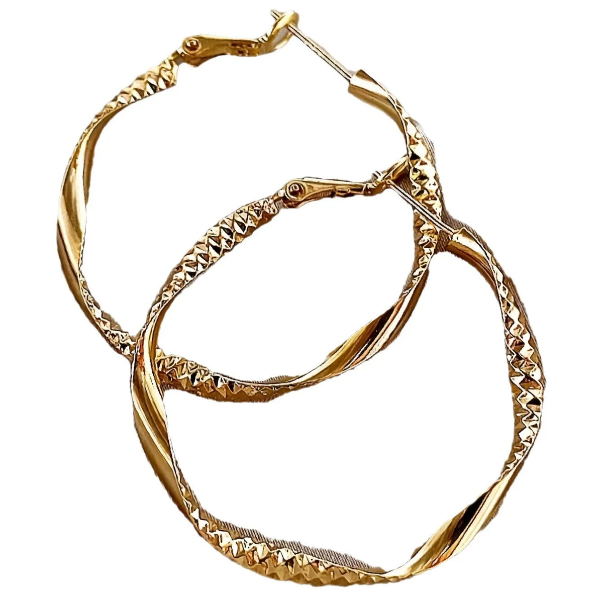 Elegant Geometry Big Round Hoop Earrings Fashion Aesthetics Liquid Metal Round Earrings Women's Charm Party Wedding Jewelry Gift