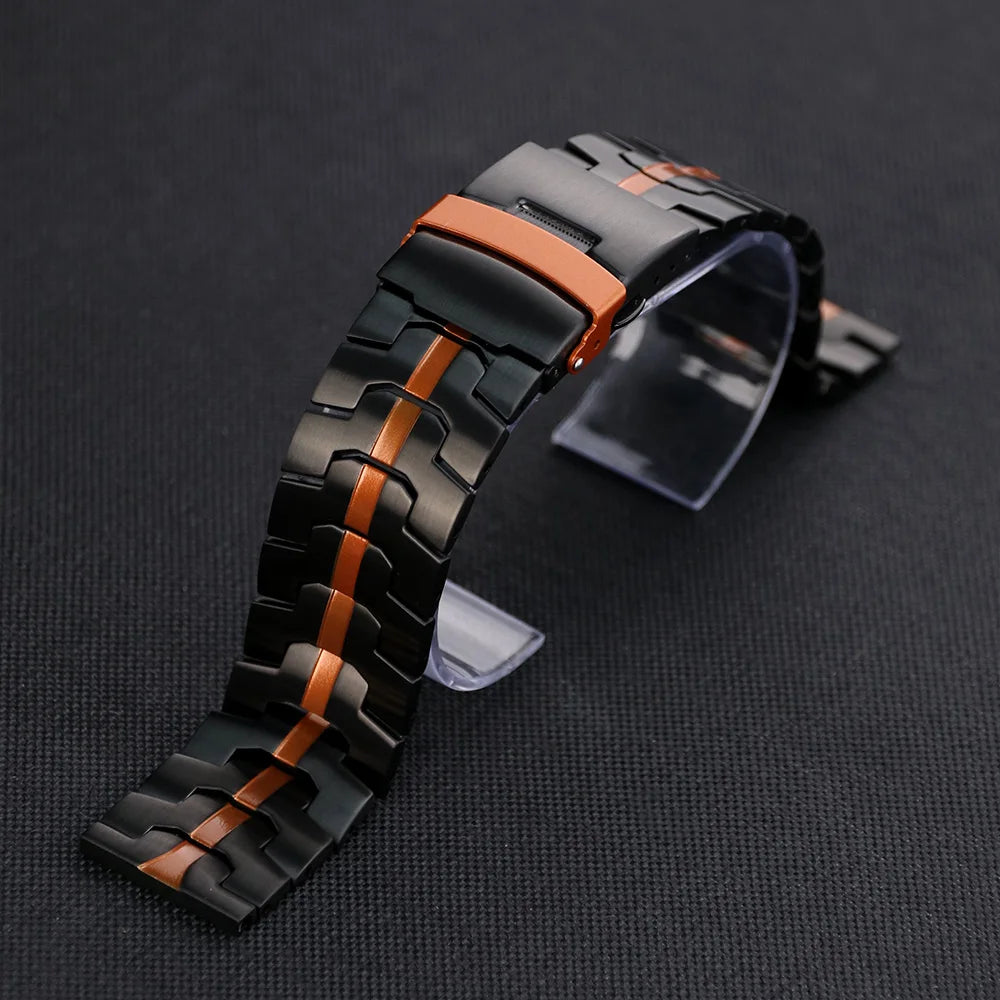 22mm 20mm Watch Band For Amazfit GTS/GTS 2/ GTS 2e/GTS 2mini/Active2 Xiaomi S4 S3 S2 Huawei Watch GT5/4 GT3 Stainless Steel Band