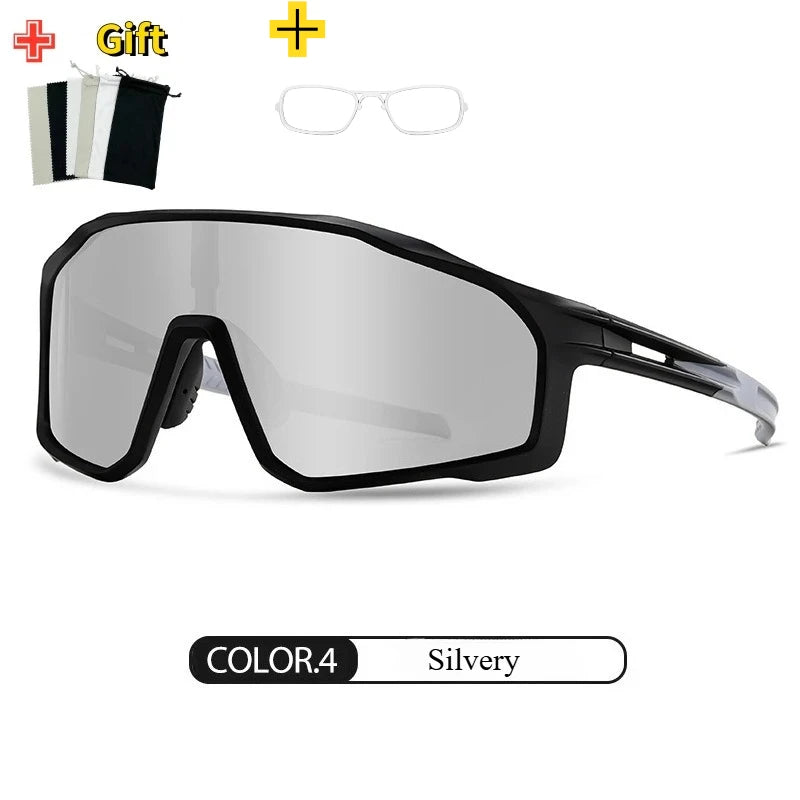 Myopia Premium Prescription Polarized Sports Sunglasses for Cycling, Driving & Running with Full UV Protection & Fashion Design